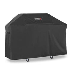 Weber Premium Grill Cover for Genesis 300 Series, black front view