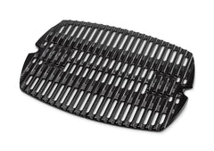 Weber Q porcelain-enameled cast-iron cooking grates front view