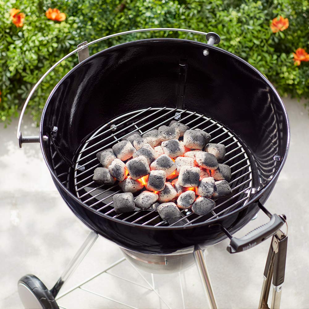 Weber replacement charcoal grate in packaging - side view