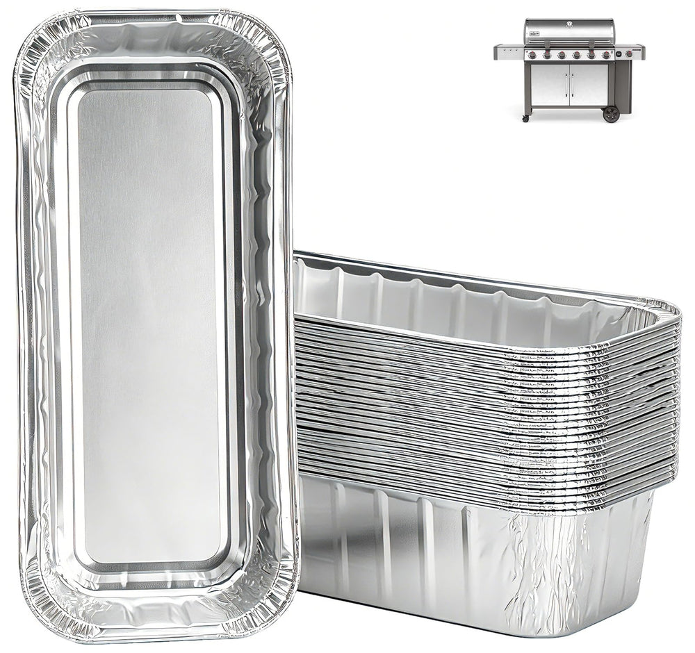 WEBROIL drip pan liner for Weber Genesis II front view