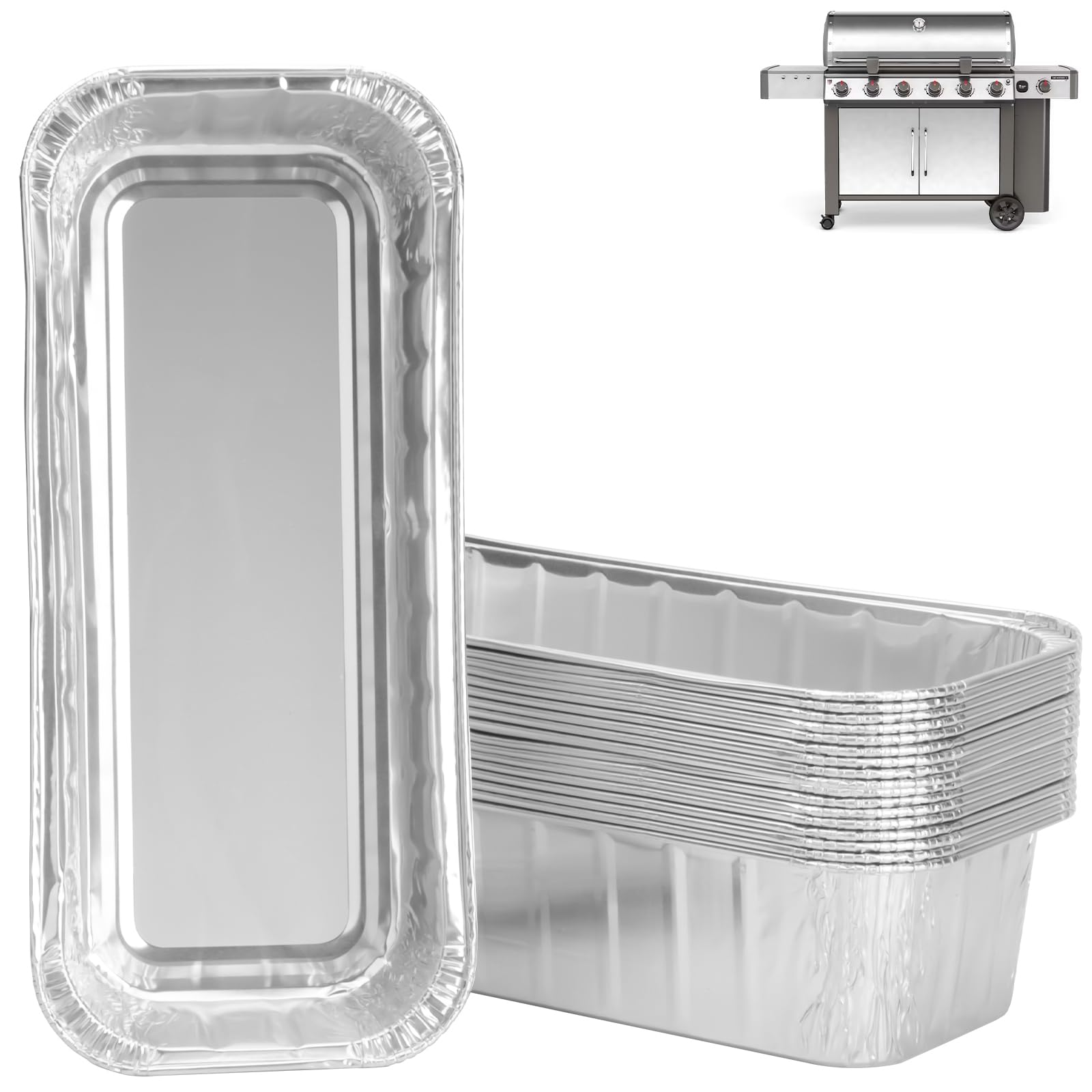 WEBROIL drip pan liner with grease collection