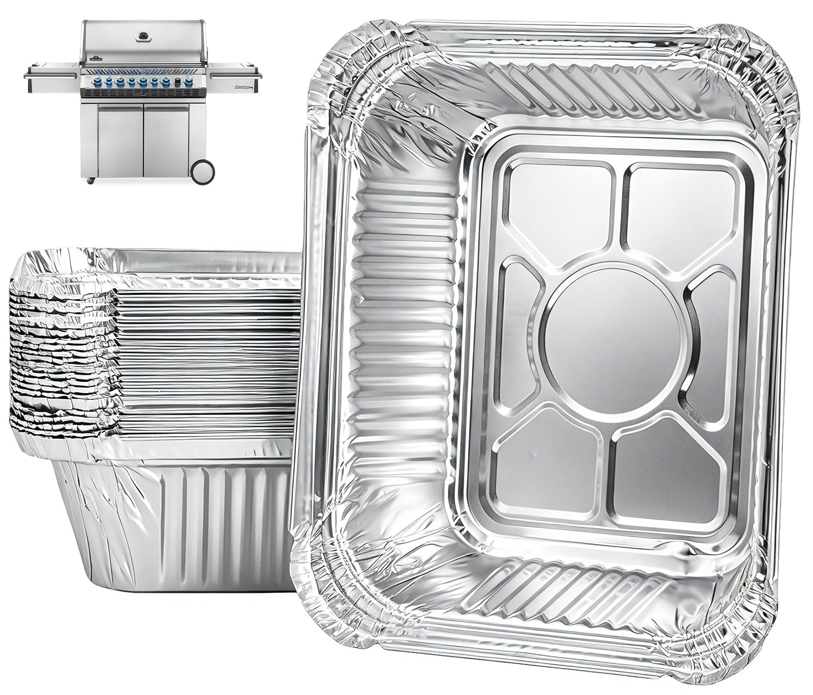 WEBROIL Grill Grease Tray Liners 20-Pack front view