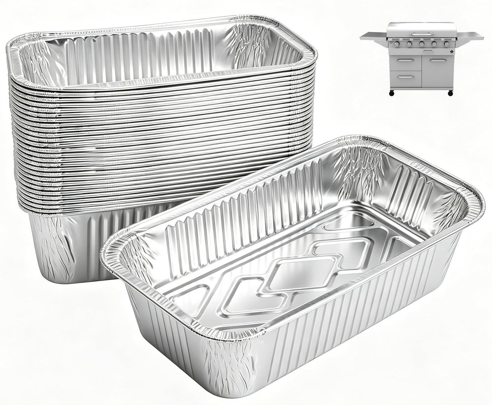 WEBROIL Grill Liner for Members Mark Griddle Drip Pan, pack of 30