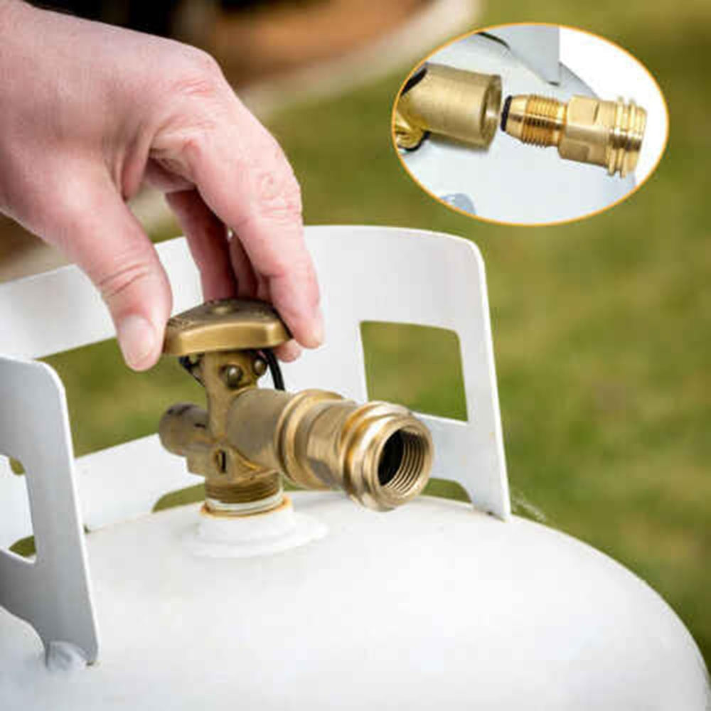 WedFeir brass adapter side view