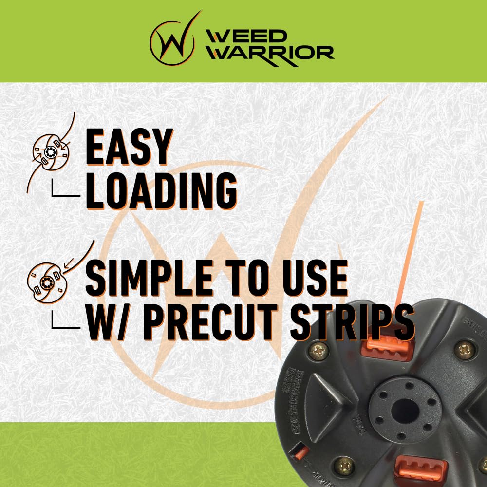 WEED WARRIOR Push-N-Load Trimmer Head packaging