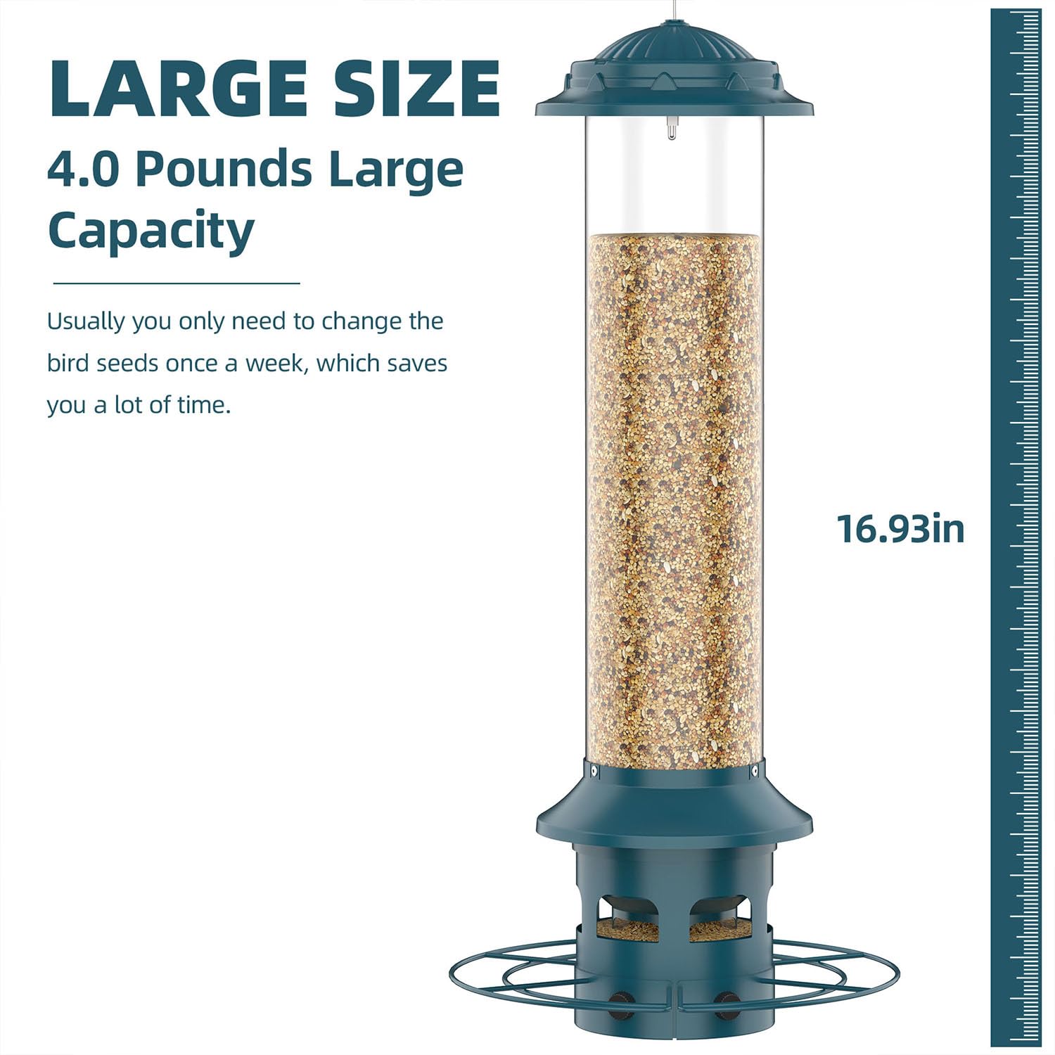WeeFeetc bird feeder with manual included