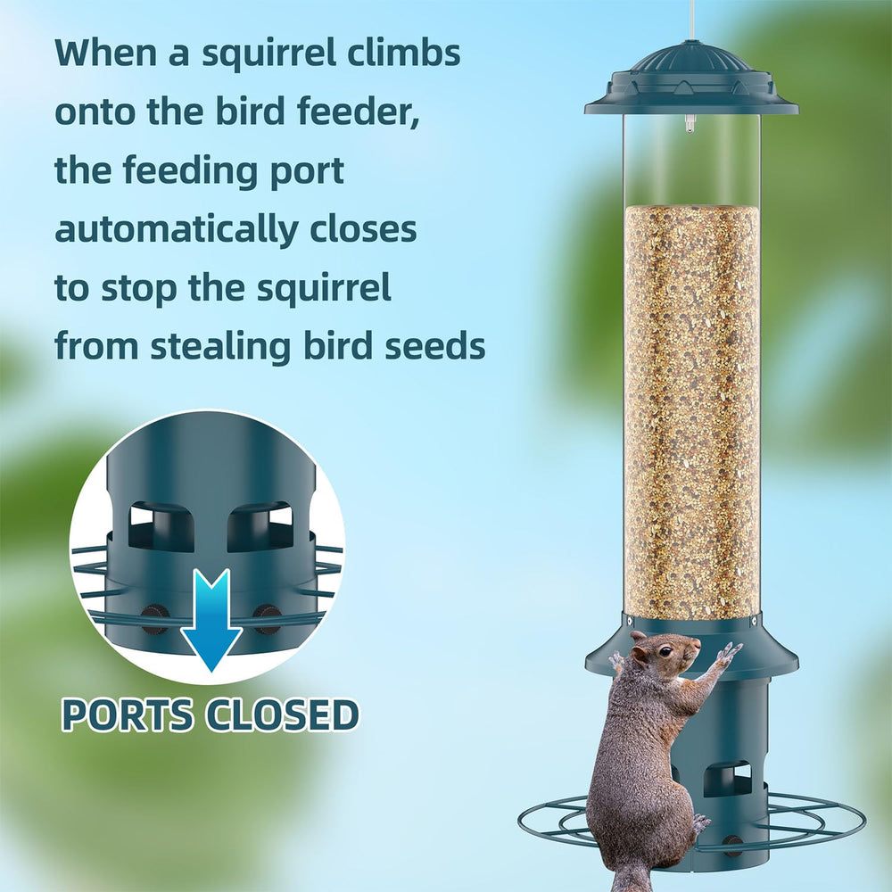 WeeFeetc Bird Feeder with removable bottom for easy cleaning