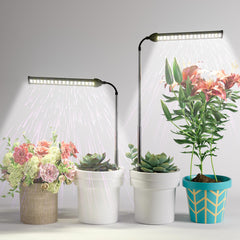 WeeLeeGoo LED Grow Light 2 Pack with adjustable poles