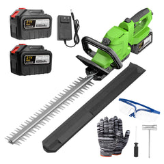 WEILISEN cordless hedge trimmer 20-inch side view