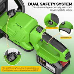 WEILISEN hedge trimmer safety goggles and gloves included