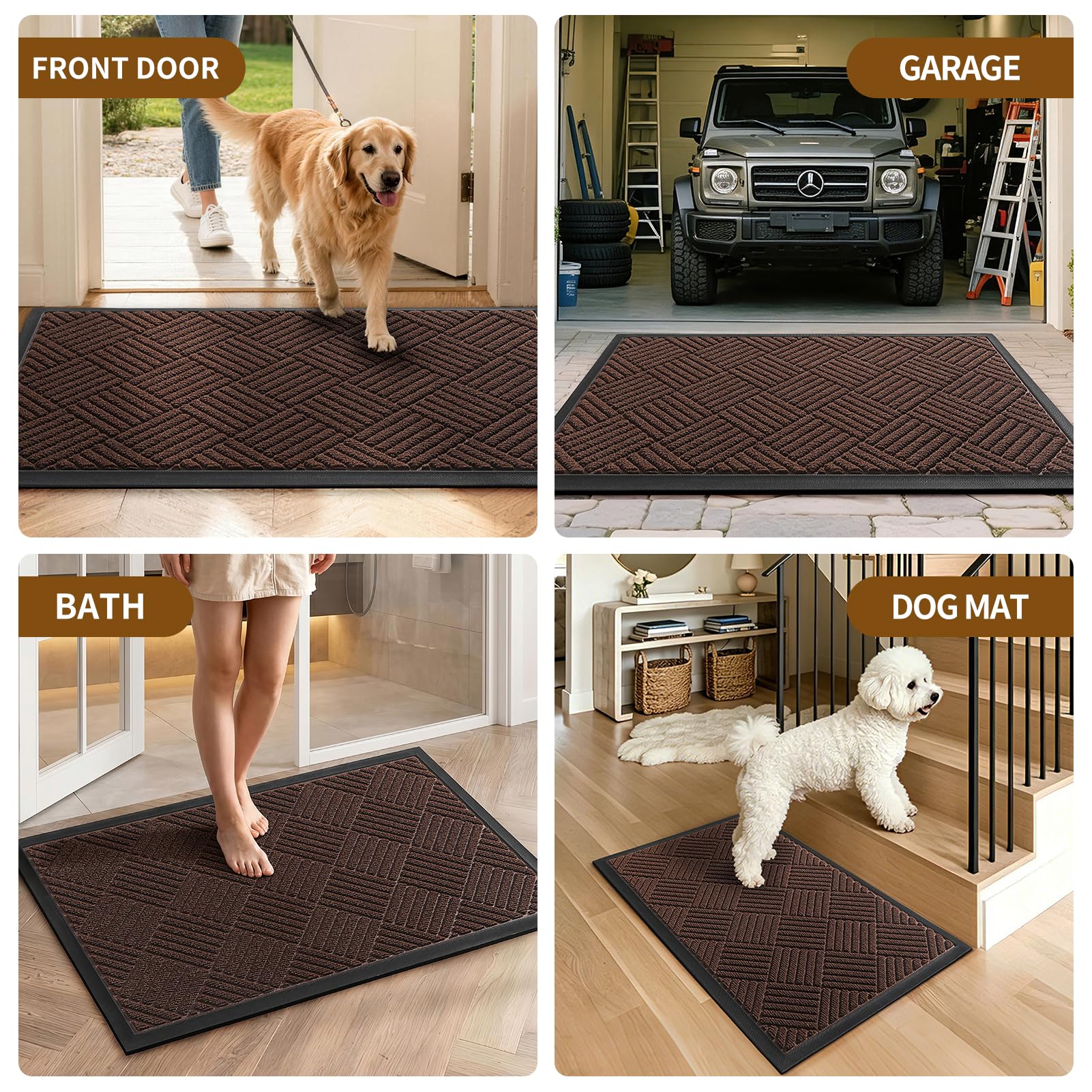 WELDUN Front Door Mat packaging view
