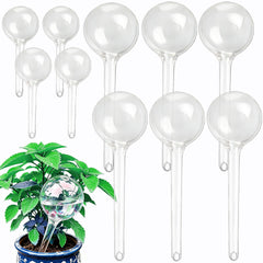 Wellinc plant self watering globes set with 6 large and 4 small globes