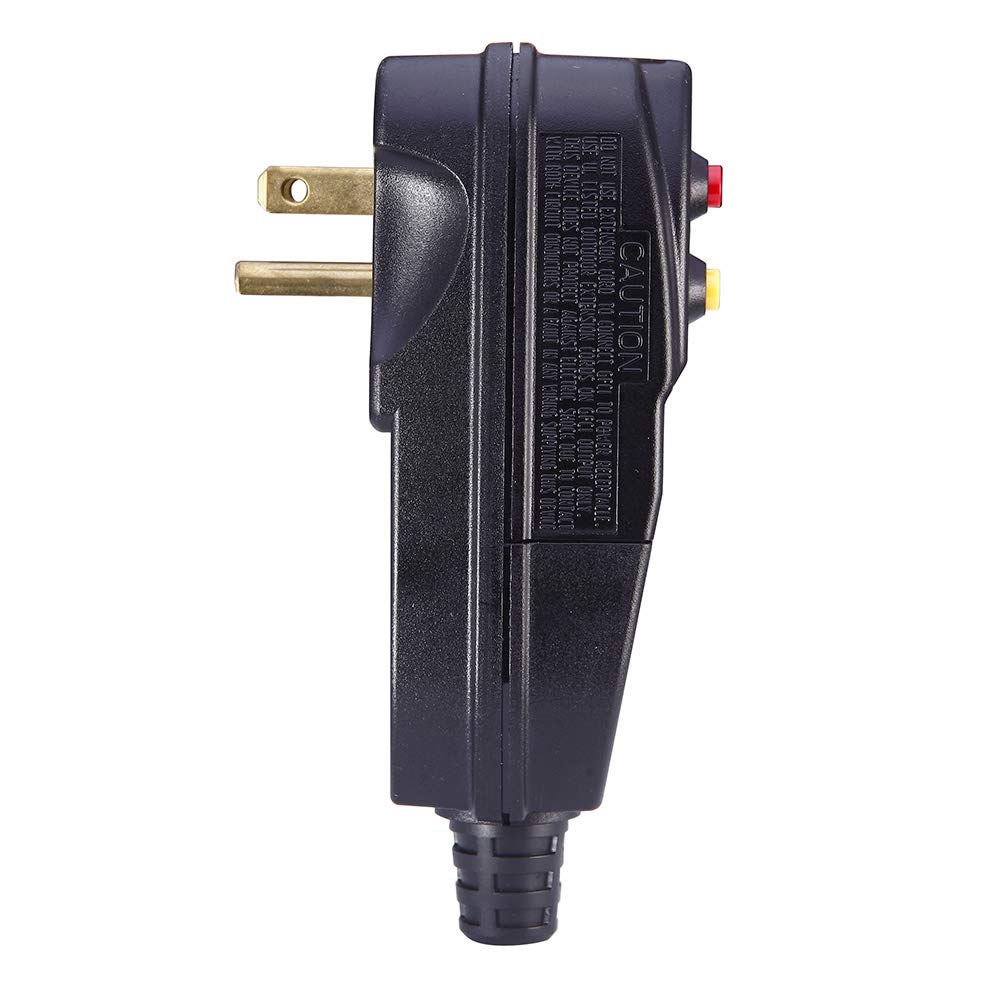 WELLONG GFCI plug showing side connection details