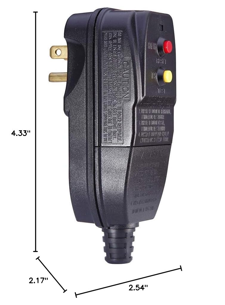 WELLONG GFCI Replacement Plug in a home setting
