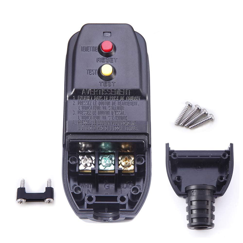 WELLONG GFCI Replacement Plug installation instructions