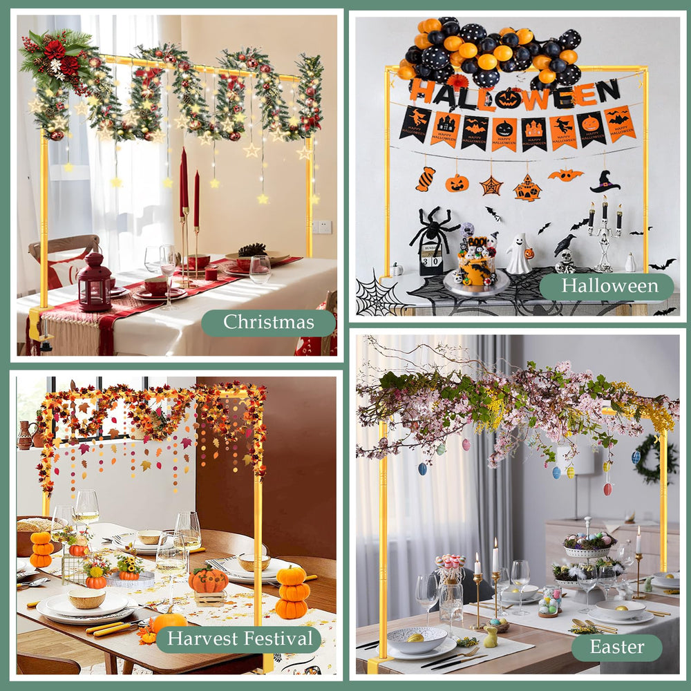 WellSign Table Rod Stand setup at outdoor event