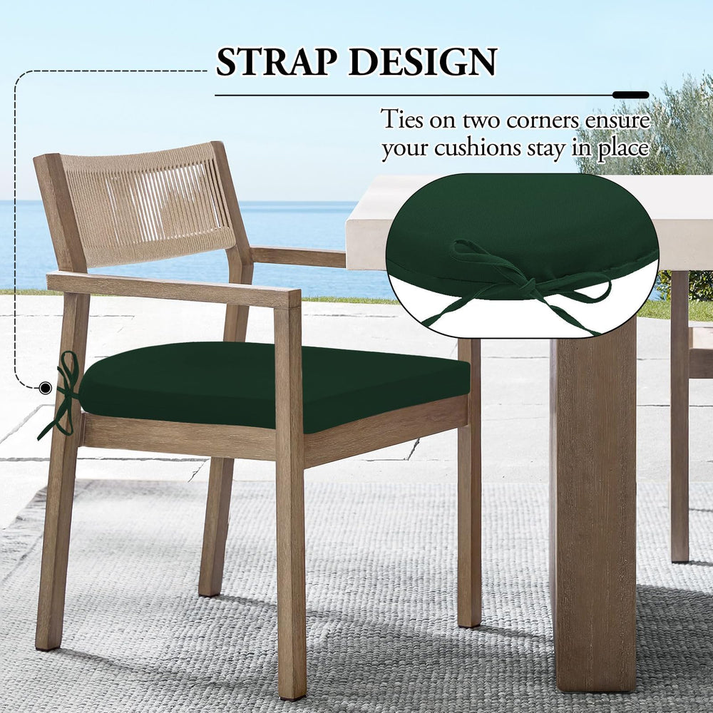 Wellsin outdoor cushions showing water-resistant fabric
