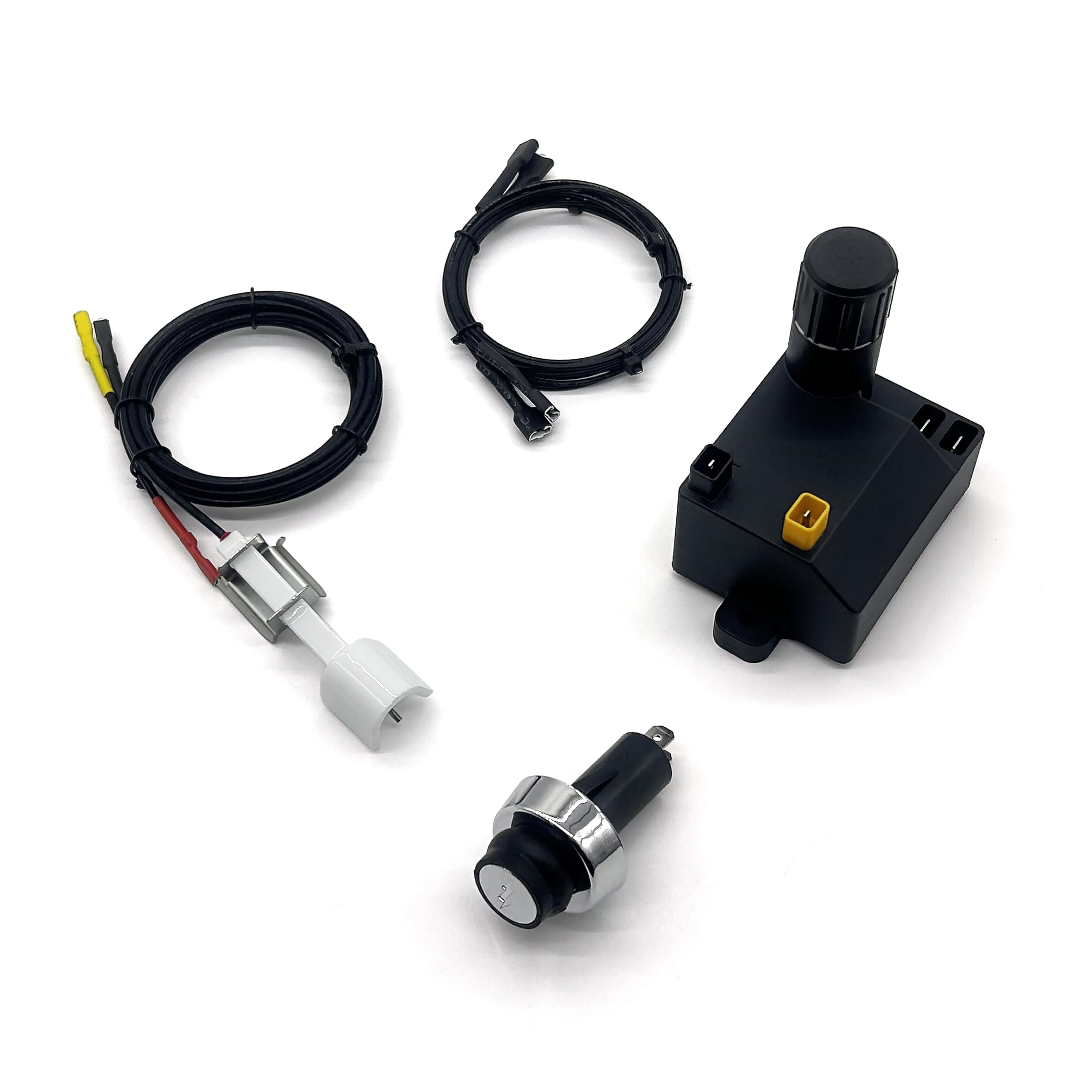 WEMEIKIT Grill Igniter Kit front view with ceramic gas collector box