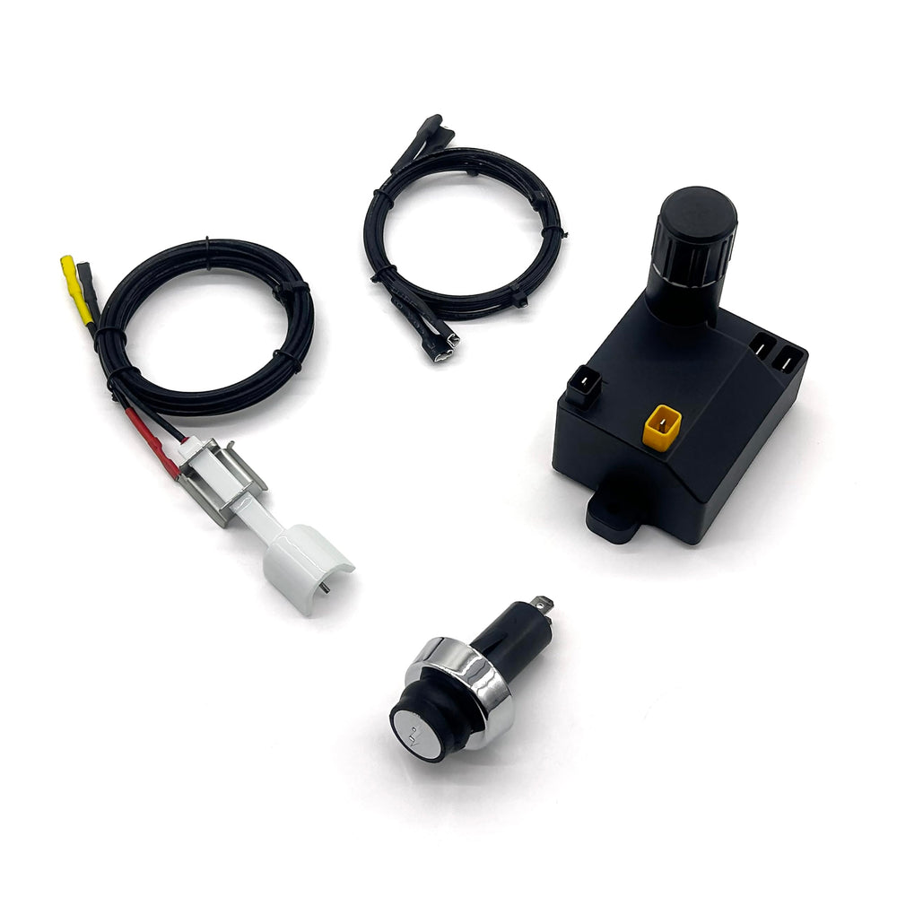 WEMEIKIT Grill Igniter Kit front view with ceramic gas collector box