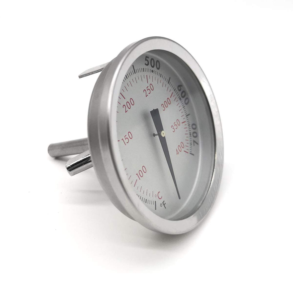 WEMEIKIT grill thermometer side view showing prong length