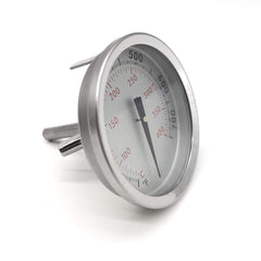 WEMEIKIT grill thermometer side view showing prong length