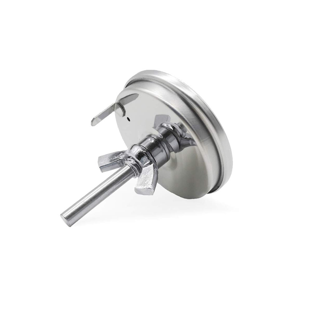 WEMEIKIT grill thermometer with locking tab detail