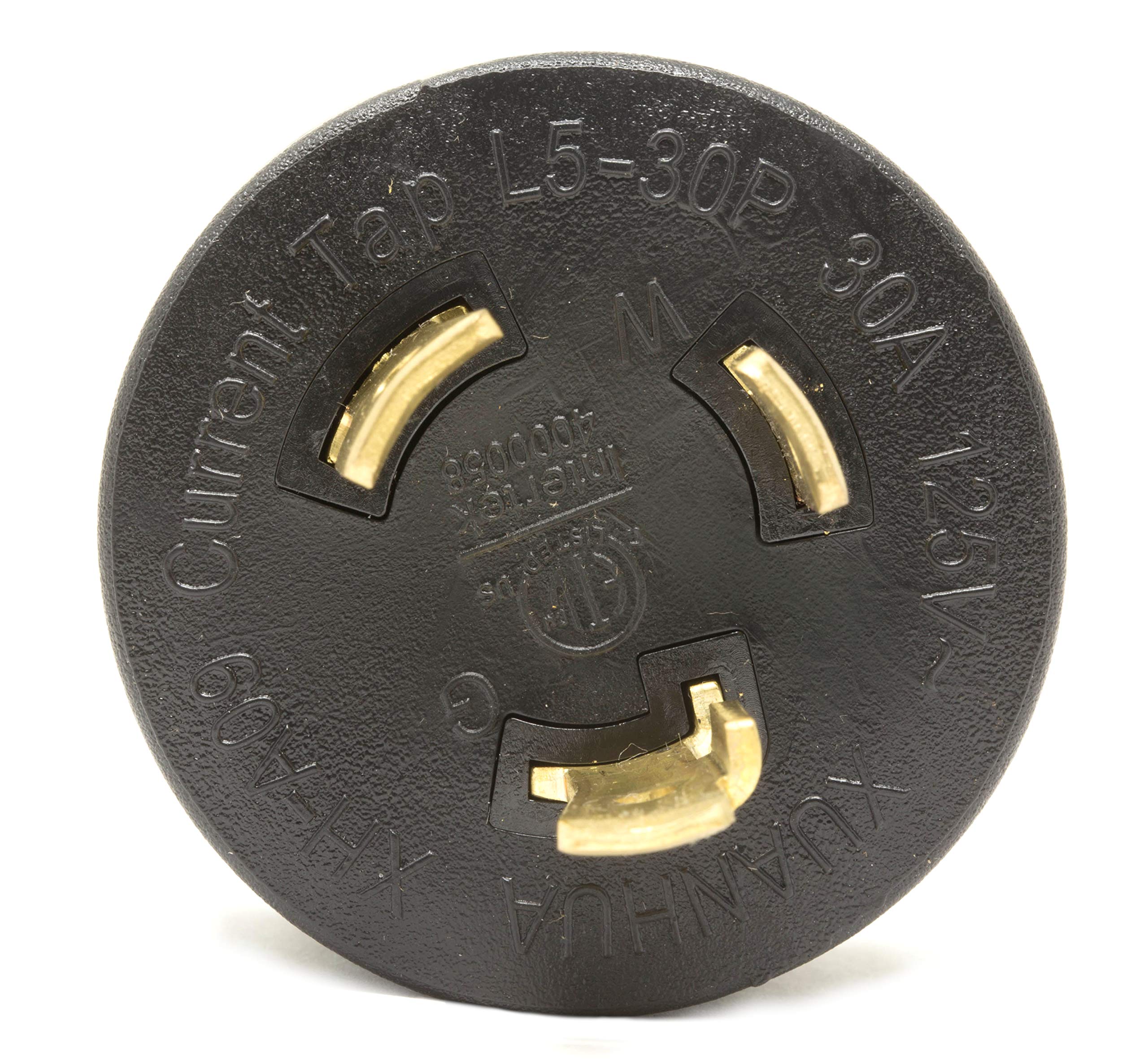 WEN RV Adapter connected to a generator