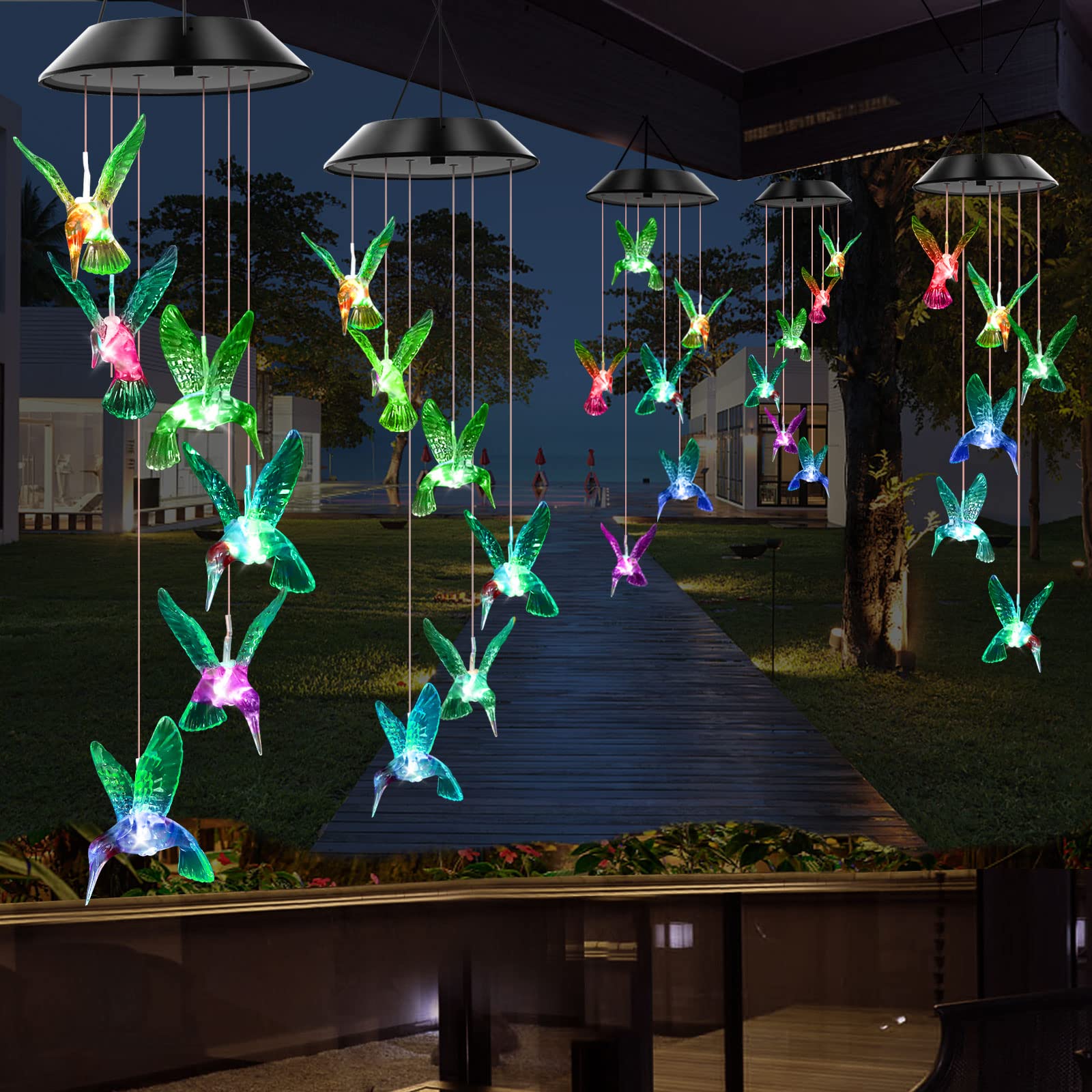 WENANA Hummingbird Wind Chime packaging