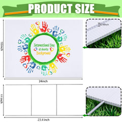 WENWELL yard sign displaying customizable design