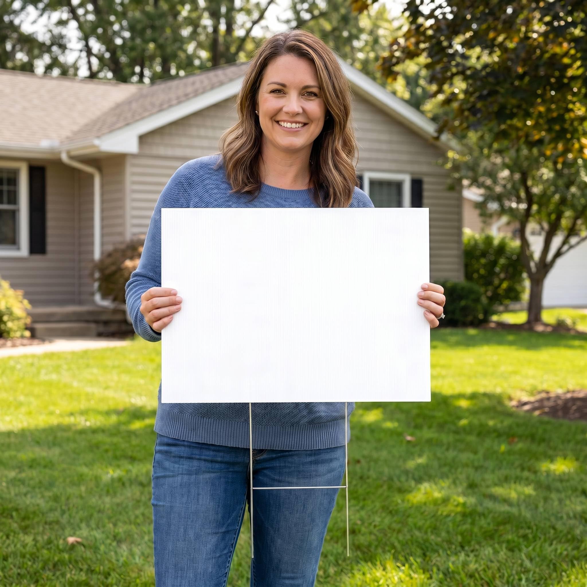 WENWELL yard sign kit package details