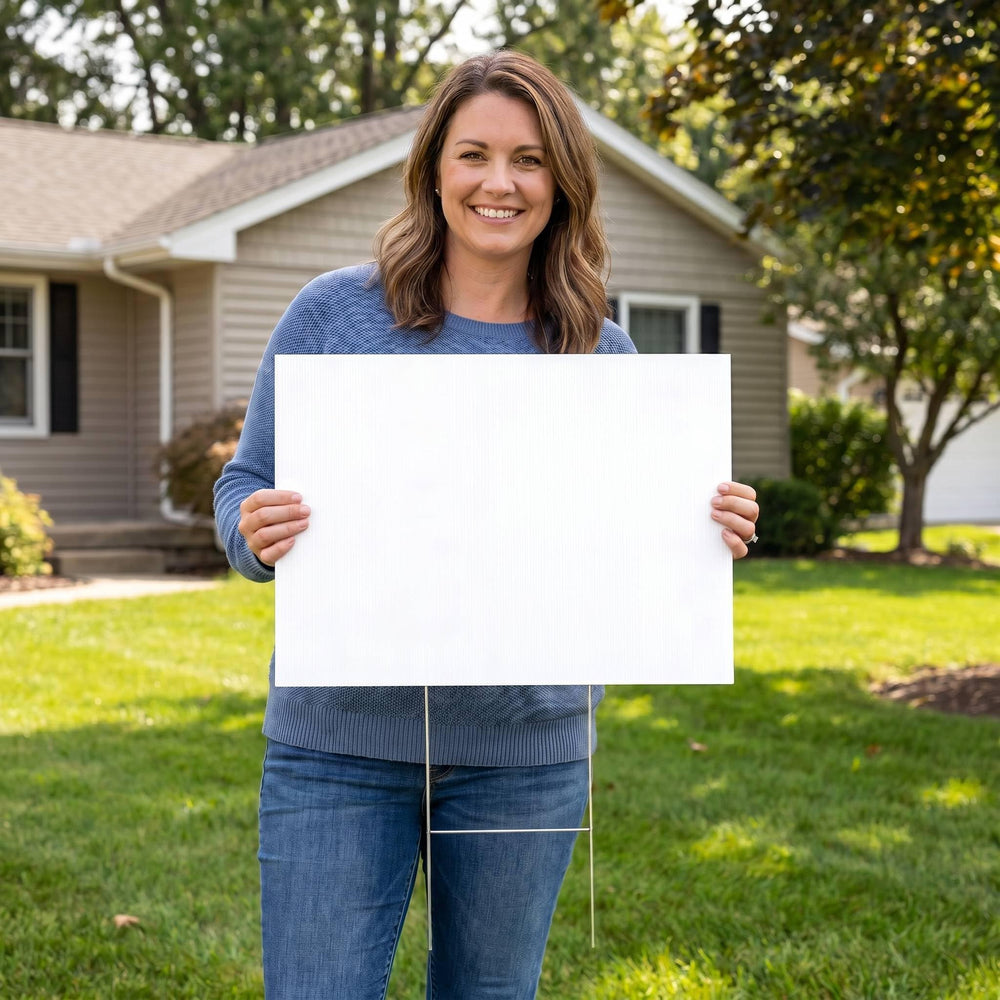 WENWELL yard sign kit package details
