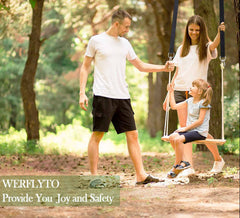Werflyto tree swing straps in storage bag