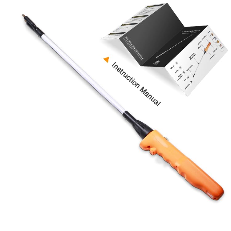 West Thorne Pro Cattle Prod front view with LED light