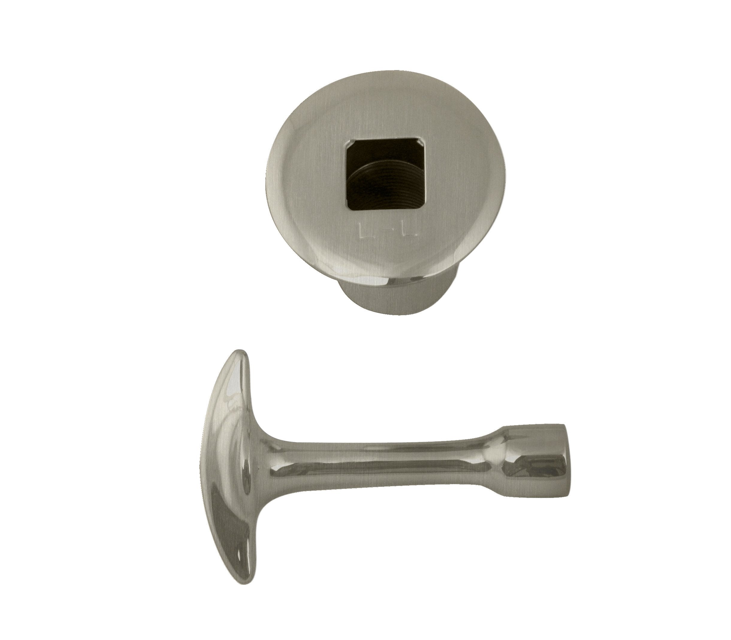 Westbrass A500-07 Gas Valve Trim Kit installation view