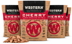 Western Cherry BBQ Smoking Chips 4 Pack front view