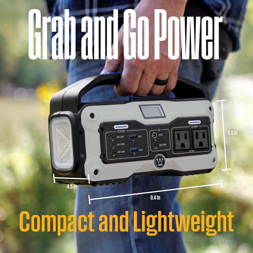 Westinghouse iGen400s Portable Power Station packaging