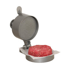 Weston Burger Press front view with adjustable weight markings