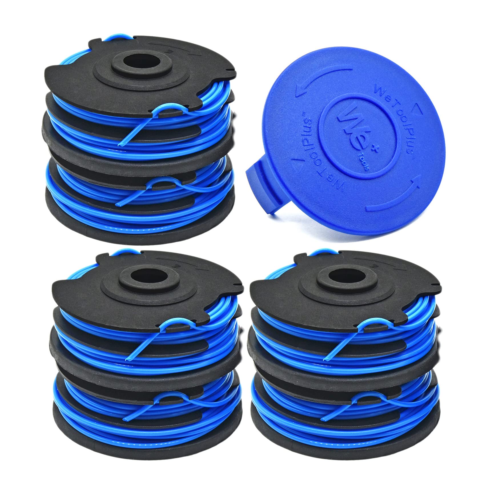 WETOOLPLUS KST-120X string trimmer line in black and blue