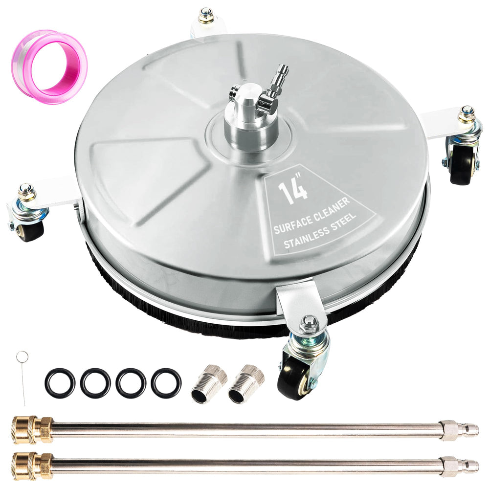 Wexo Palindrog 14-inch pressure washer surface cleaner front view