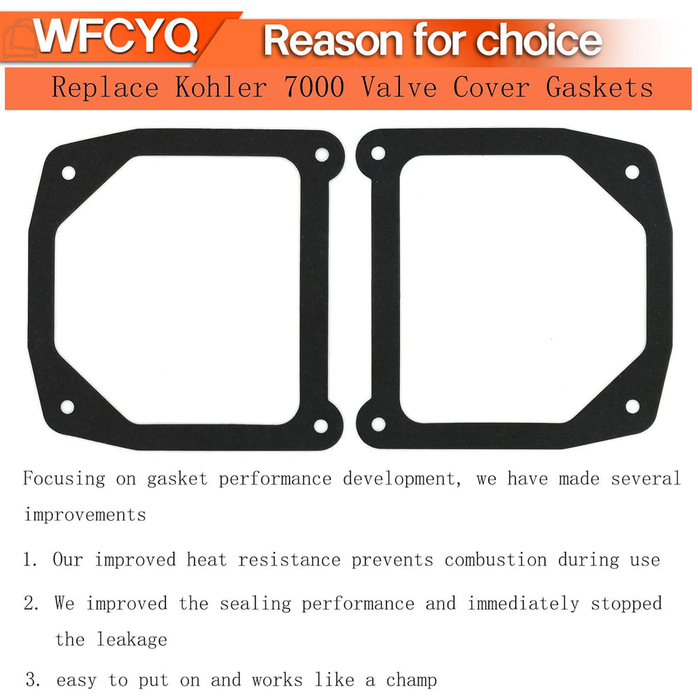 WFCYQ Valve Cover Gasket side view showing dimensions