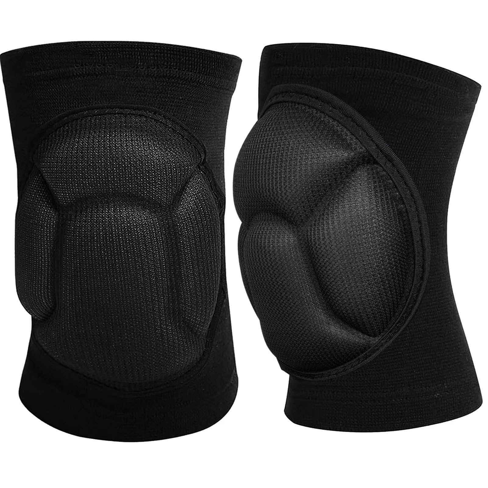 Wghtri Knee Pads large size black front view