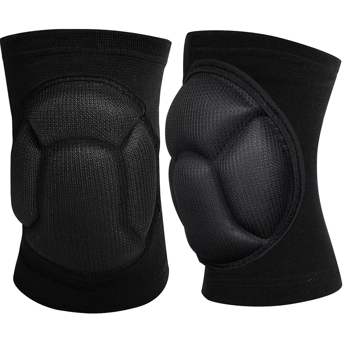 Wghtri Knee Pads large size black front view
