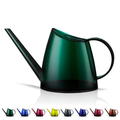 WhaleLife Small Indoor Plant Watering Can dark green front view