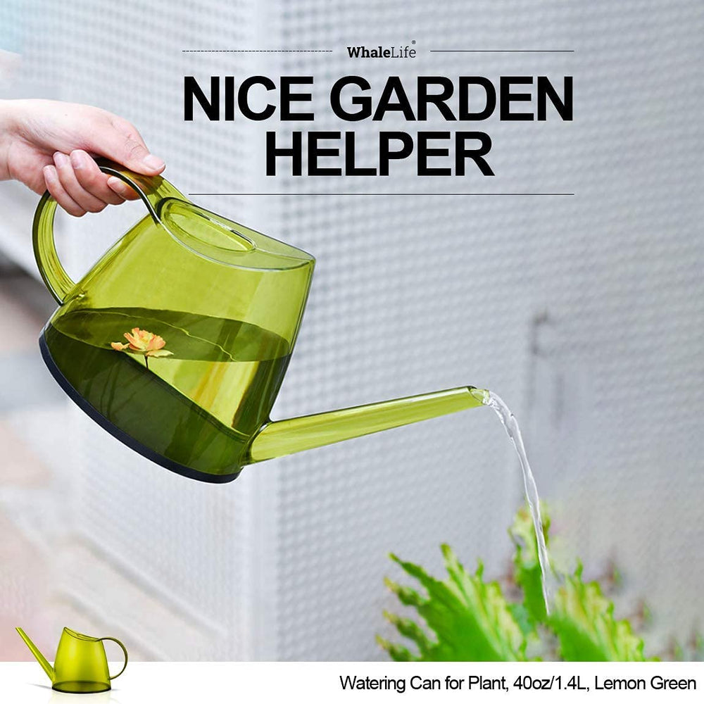 WhaleLife Small Indoor Plant Watering Can ergonomic handle