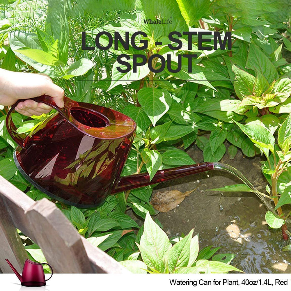 WhaleLife Small Watering Can showing glossy finish