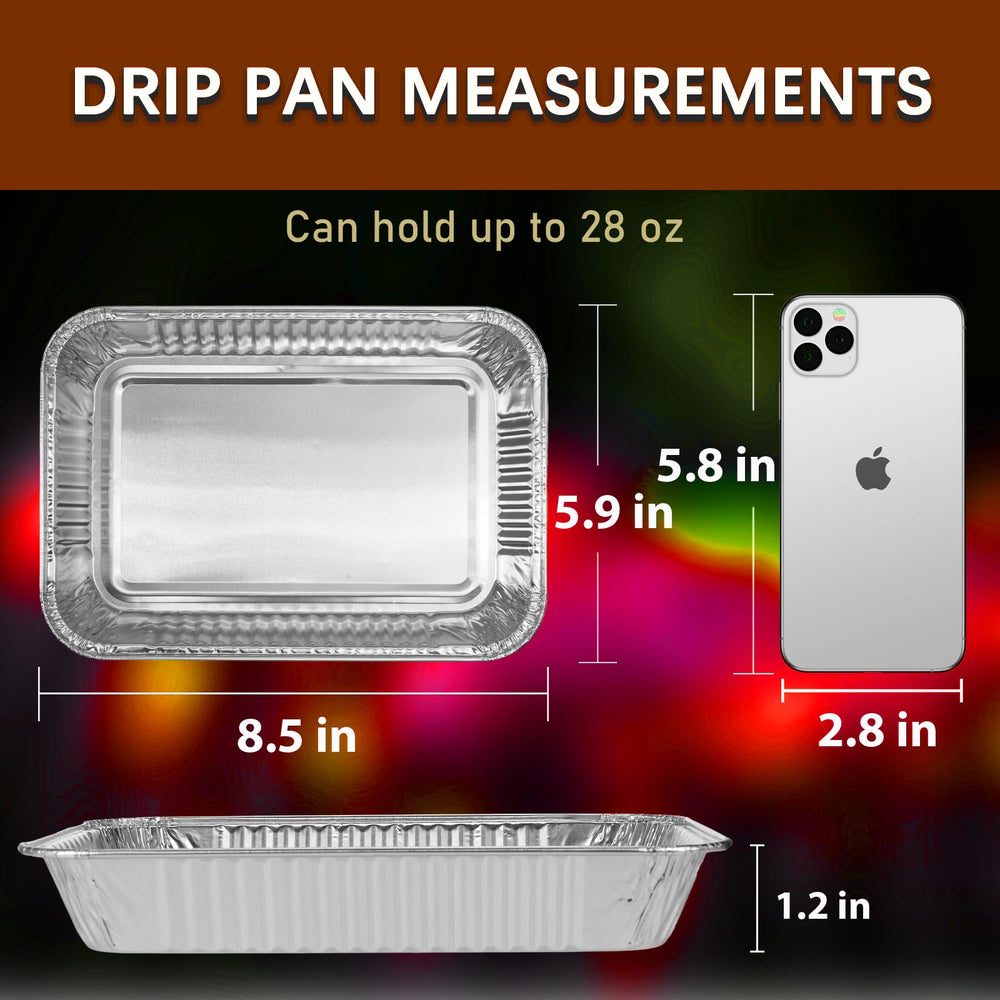 Whaleme Aluminum Drip Pan, close-up of material
