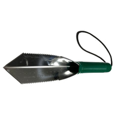 Wilcox All-Pro 11-inch Gator Trowel with green handle and stainless steel blade