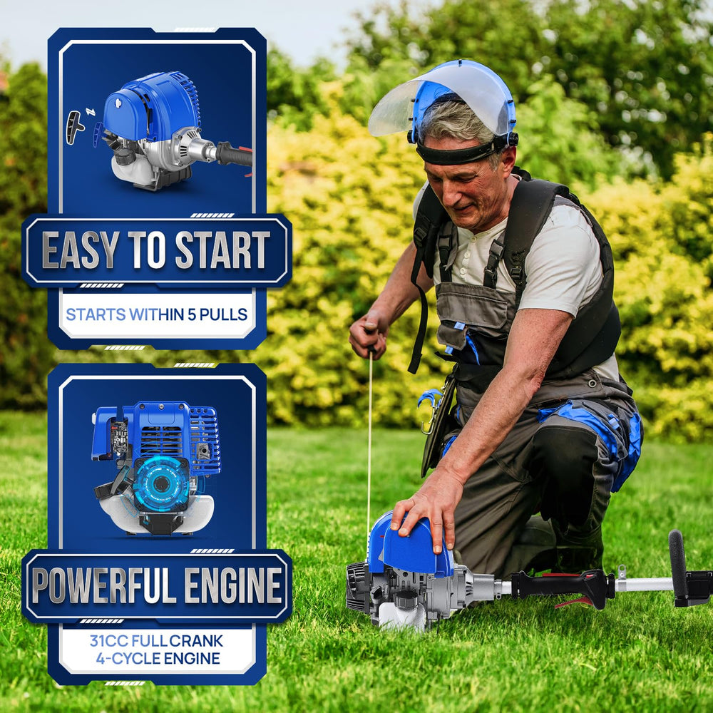 Wild Badger Power Gen2 Weed Wacker with additional trimmer line included