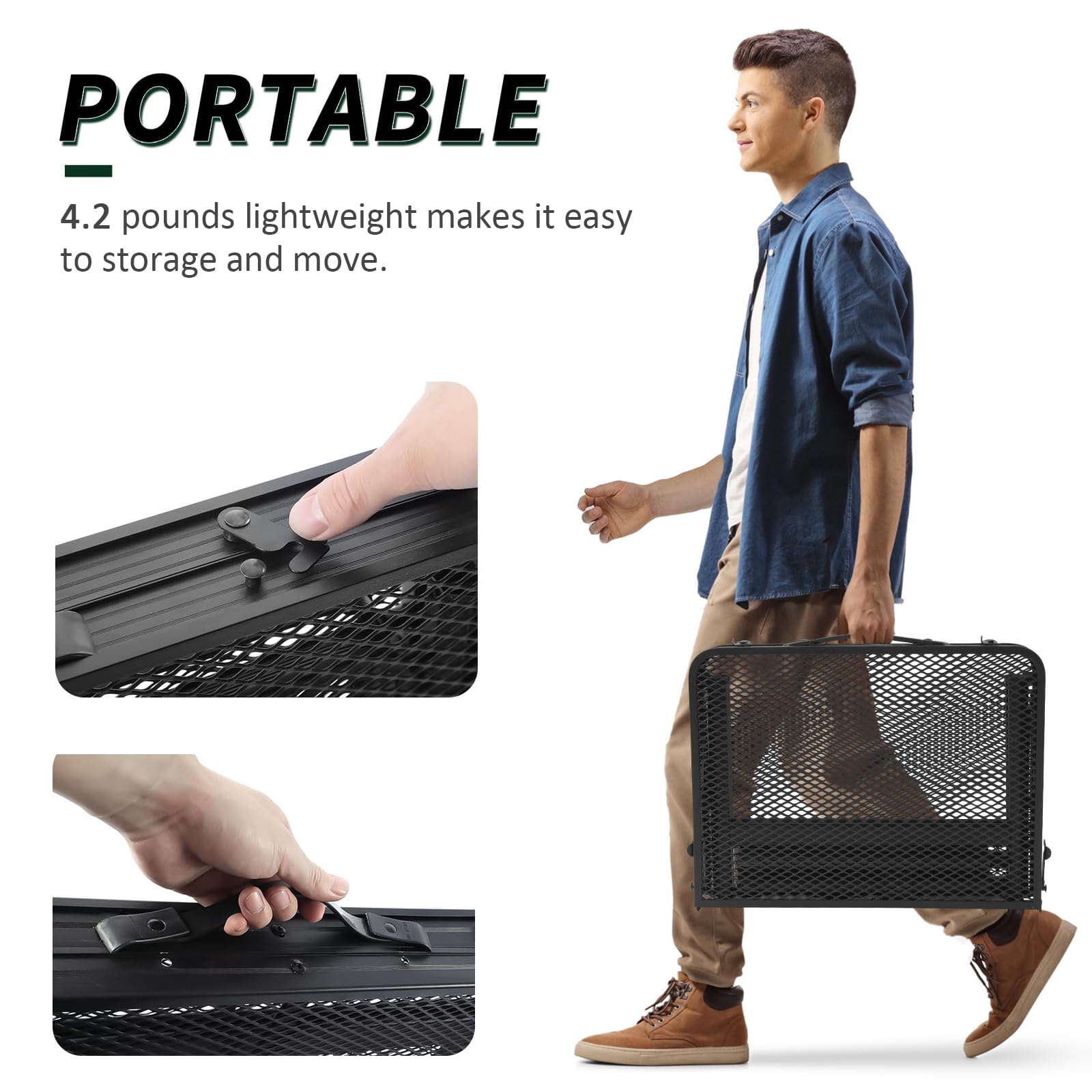 WildFinder Folding Table with metal construction