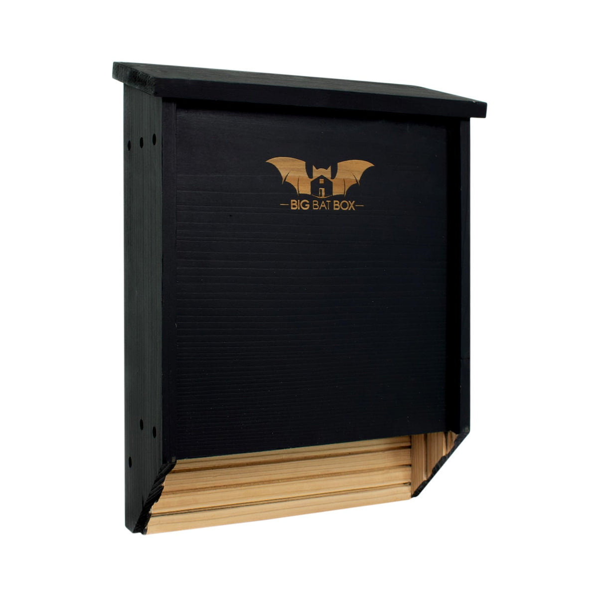 WildYard large bat house front view in black